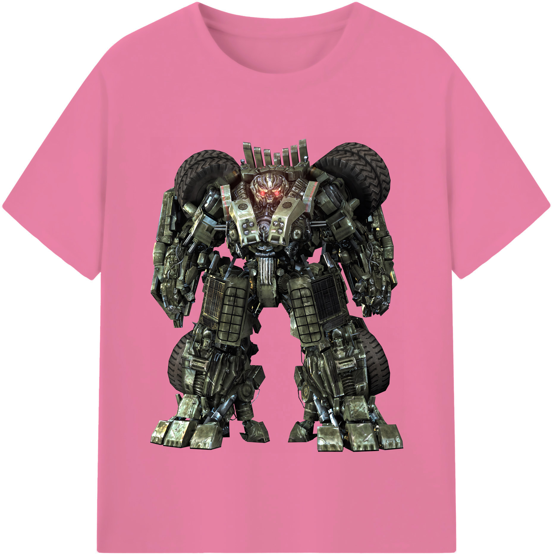 （画像用） Transformers トランスフォーマー 綿100％半袖Tシャツ（フロントプリント）